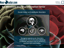 Tablet Screenshot of neurocular.com